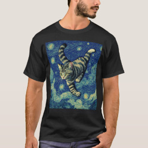 T-shirt Chat Impressionnisme Surréaliste Impressionnisme C