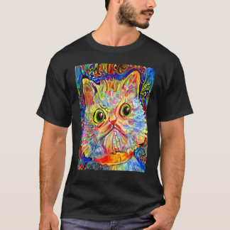 T-shirt CHAT IMPRESSIONNISTE Kitten Kitty Je suis Chat Mam