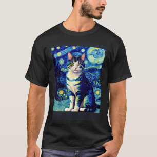 T-shirt Chat impressionniste surréaliste Impressionnisme C