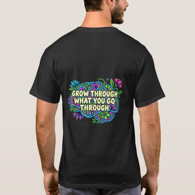 T-shirt Chat Introverti Batterie Sociale Zéro Avant Cervea (Dos)