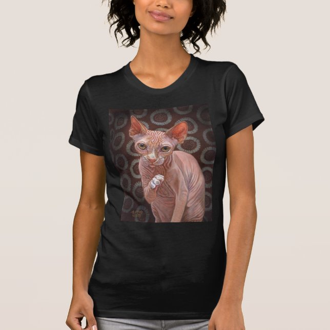 T-shirt Chat Jack de sphinx de Sphynx (Devant)