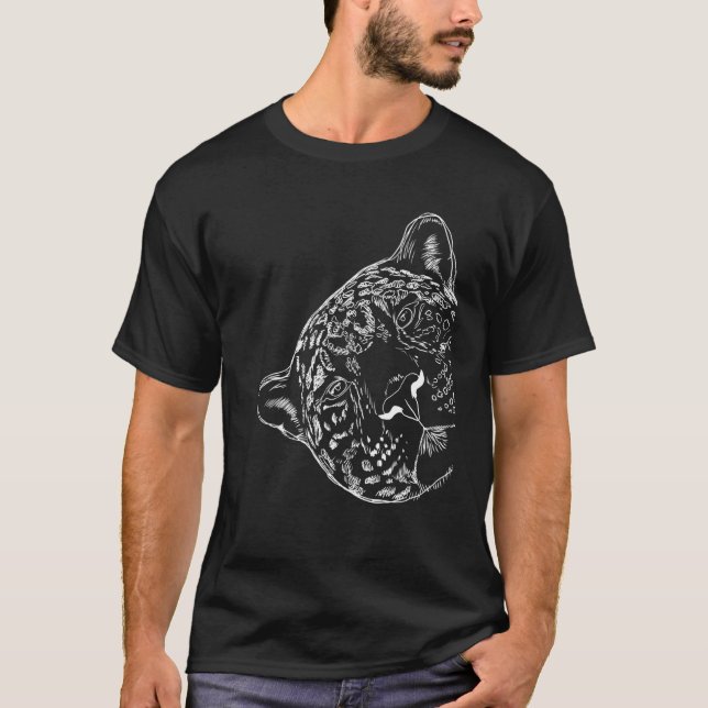 T-shirt Chat Jaguar (Devant)