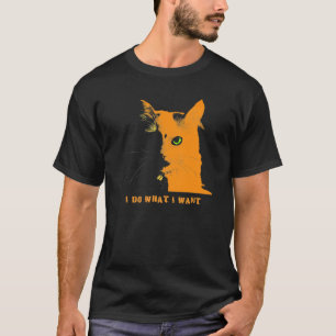 T-shirt Chat Je Fais Ce Que Je Veux