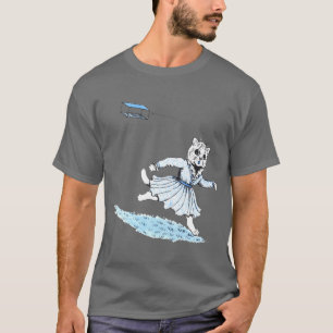 T-shirt Chat Jouant Kite, Louis Wain
