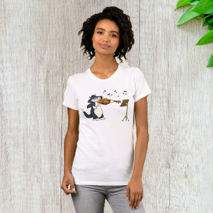 T-shirt Chat jouant le violon