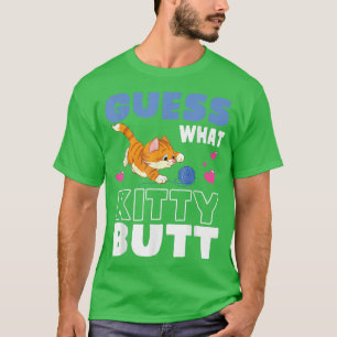 T-shirt Chat Jouer Avec Bobbin Guess Coeurs Ce Kitty Bu