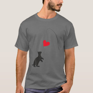 T-shirt Chat Jouet Vêtements Saint Valentin Cadeaux pour e