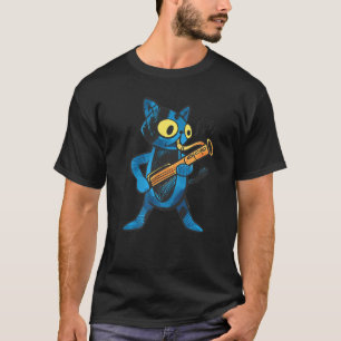 T-shirt chat joueur de basson musiciens de windwood