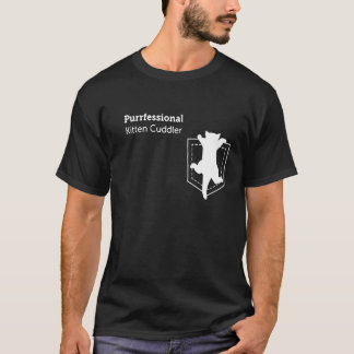 T-shirt Chat  Kit de Caresse de Chatons Professionnel Susp