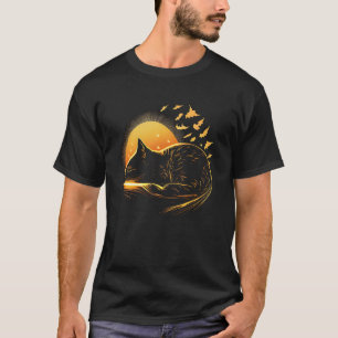 T-shirt Chat Kitten Félin Animal Compagnon de Maison Endor