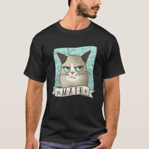 T-shirt Chat Kitty déteste les maths