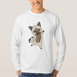 T-shirt Chat Kitty Fourrure Nez mignon Animaux Enfants Sia