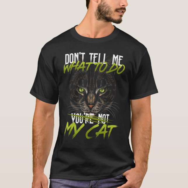 T-shirt Chat Kitty Kitten Chat Maman Chat Papa Animal (Devant)