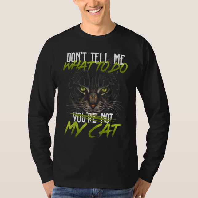 T-shirt Chat Kitty Kitten Chat Maman Chat Papa Animal (Devant)