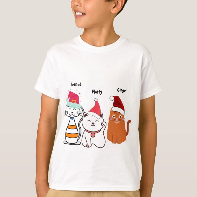 T-shirt Chat Kitty sur mesure (Devant)