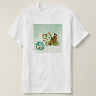 T-shirt Chat Kitty vintage