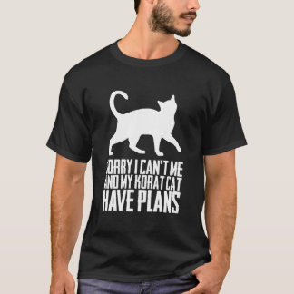 T-shirt Chat Korat Korat Korat Chaton