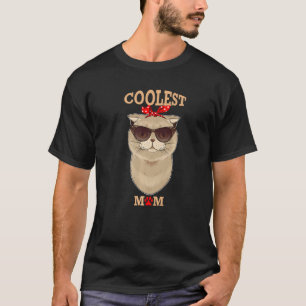 T-shirt Chat le plus frais Maman I Scottish Fold Chat Mama