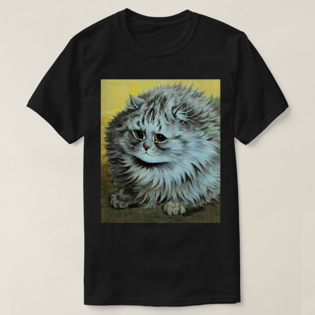 T-shirt Chat, Louis Wain (Design devant)