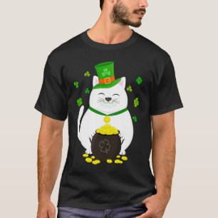 T-shirt Chat Lutin St Patrick Graphisme