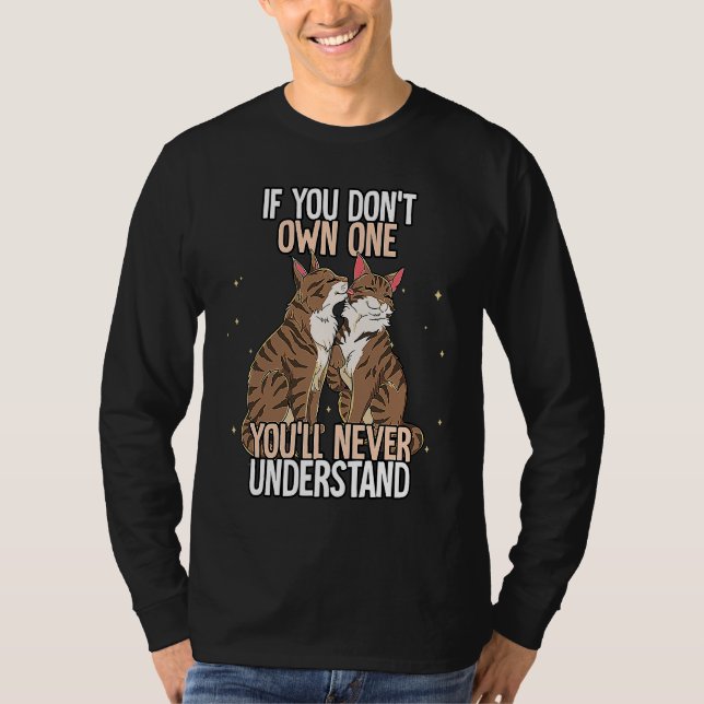 T-shirt Chat Maine Coon  10 (Devant)