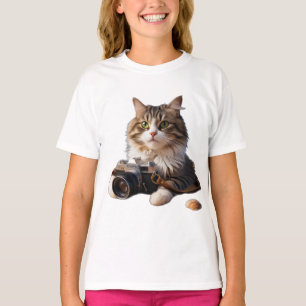 T-shirt chat mâle à whisky