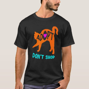 T-shirt Chat Maman Animaux Secourus Animal Rescue Save Cha