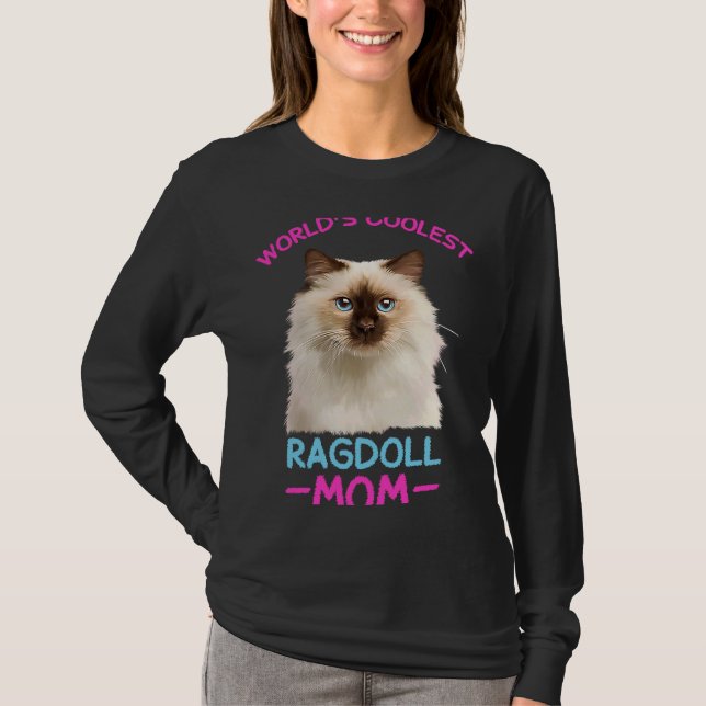 T-shirt Chat maman maman Mama (Devant)