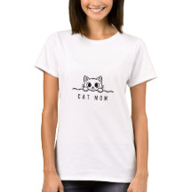 T-shirt Chat Maman pour les femmes qui aiment les 
