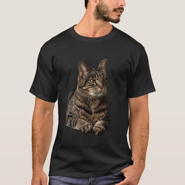 T-shirt Chat Manx (Devant)