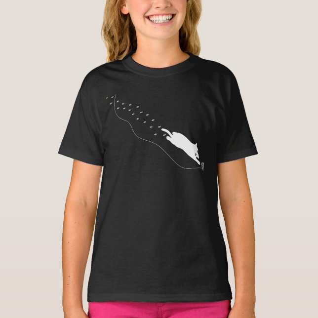 T-shirt Chat_Marchant (Devant)
