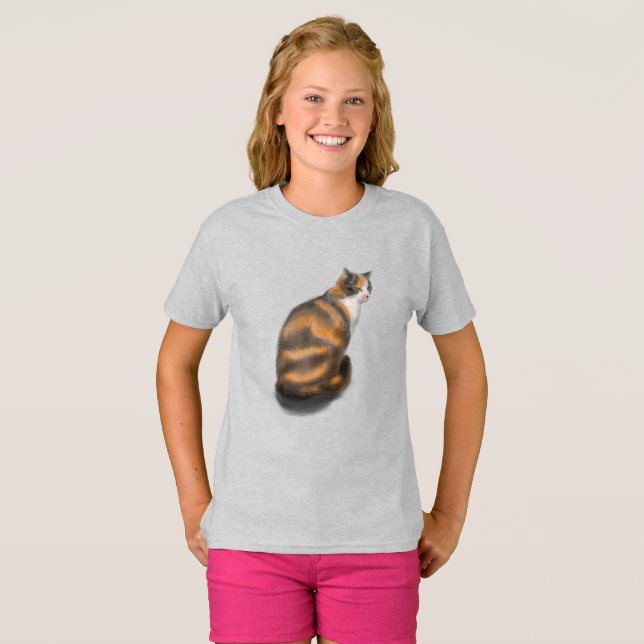 T-shirt chat Marmalade (Devant entier)