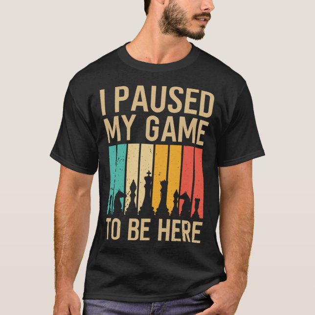 T-shirt Chat-mateur pour Chess Player Chess Board Chess Cl (Devant)
