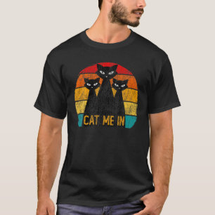 T-shirt Chat Me Dans Drôle Regarder Vintage