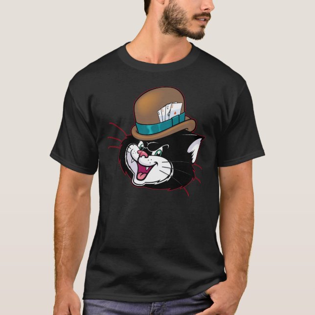 T-shirt Chat méchant d'Ol - avant seulement (Devant)