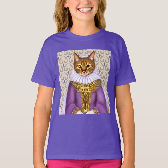 T-shirt Chat médiéval Maiden Kid's Tee (Devant)