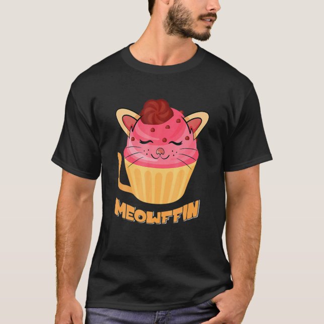 T-shirt Chat Meoffin Muffin (Devant)