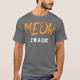 T-shirt Chat Meow Halloween Costume Chat Maman Chat Papa 
