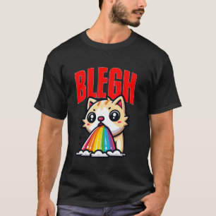 T-shirt Chat Métal Lourds Blegh Metalcore Deathcore Métal 