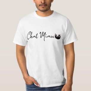 T-SHIRT Chat Miaou tête de chat
