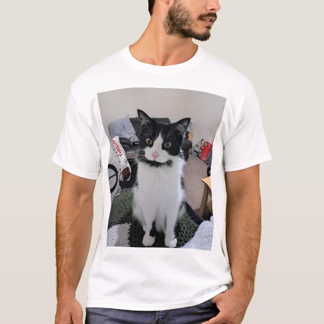 T-shirt chat mignon (Devant)