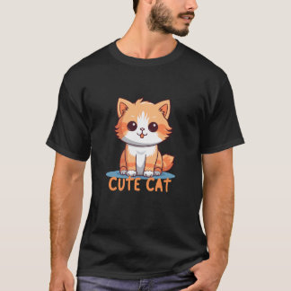 T-shirt chat mignon