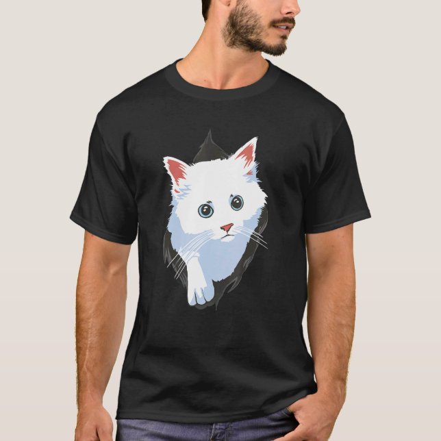T-shirt Chat Mignon 5 (Devant)