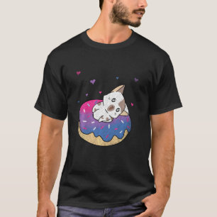 T-shirt Chat Mignon Animal Queer Fierté Bi Bisexualité Bei
