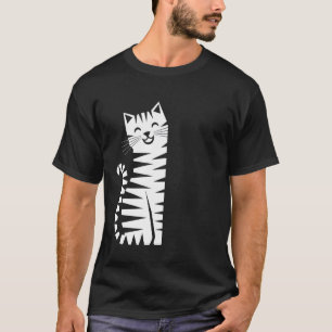 T-shirt Chat Mignon Chaton Félin Animal Compagnie Amoureux