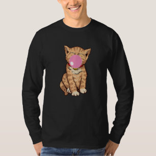 T-shirt Chat mignon Chews Gum Bubble Gum Chat