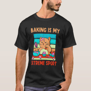 T-shirt Chat Mignon Cuisson Est Sport Cuire Boulanger Dess