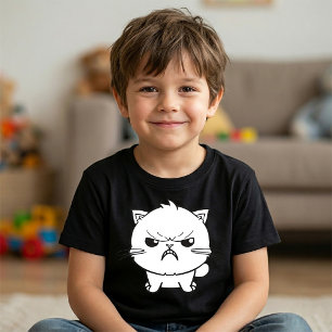 T-shirt Chat mignon en colère qui baisait.