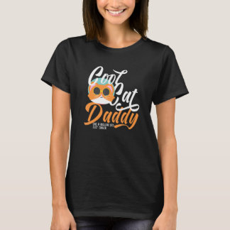 T-shirt Chat mignon Papa Battement de coeur Amoureux des c