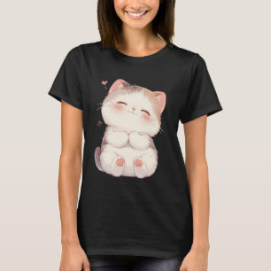 T-Shirt Chat Mignon Sourire